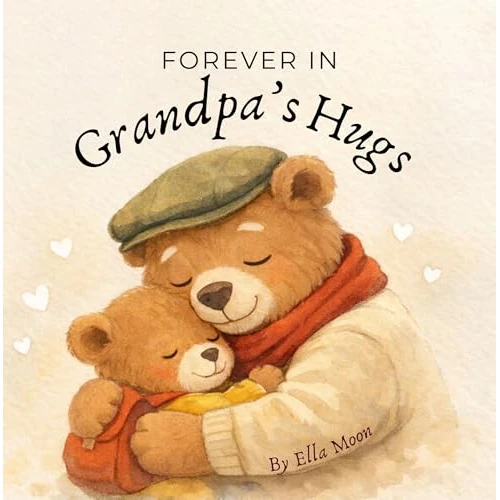 Forever in Grandpa's Hugs: A Keepsake Bedtime Story for Children and Grandchildren About Love, Hugs, and Cherished Moments (English Edition)