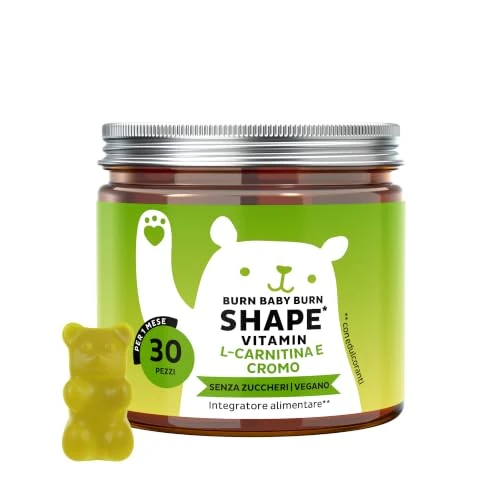 Offerta a tempo: Bears with Benefits - Gommose Cromo e L-Carnitina - Metabolismo - 30 pezzi - 15% da 19.90 € a 16.90 €