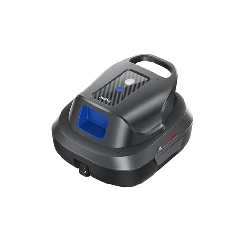 Offerta a tempo: MOVA Diver R10, Pulitore per Piscine senza Filo Leggero, Potenza di Aspirazione 5.700 LPH, Autonomia 120 min, Avvio a un Tocco e Parcheggio Automatico, Ideale per Piscine fuori Terra di 80 m² - 45% da 199.00 € a 108.99 €