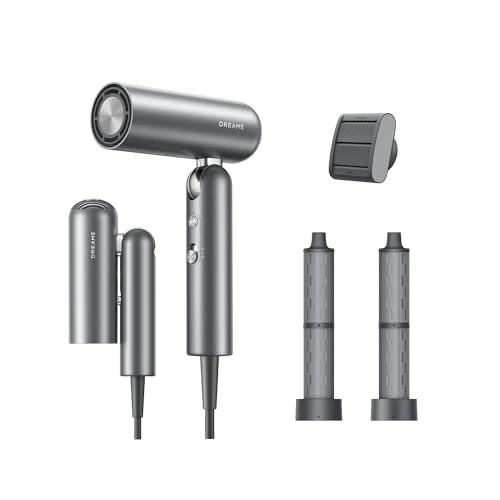 Offerta a tempo: DREAME Pocket Neo Asciugacapelli ad Alta Velocità, Pieghevole in 3 Forme, con Soli 300 g, Motore da 110.000 Giri/minuto, 300 Milioni di Ioni Negativi/cm³, 57°C, Asciugatura in 40s, 2026 Nuova Versione - 23% da 129.00 € a 99.00 €