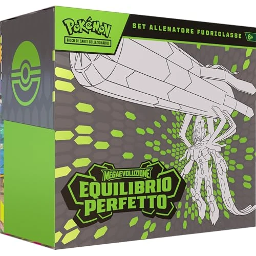 Pokémon: Juego de Entrenador de la expansión Megaevolución – Equilibrio Pokémon TCG (una Tarjeta Promocional de Cuerpo Completo, Nueve Paquetes de expansión y Accesorios Premium)