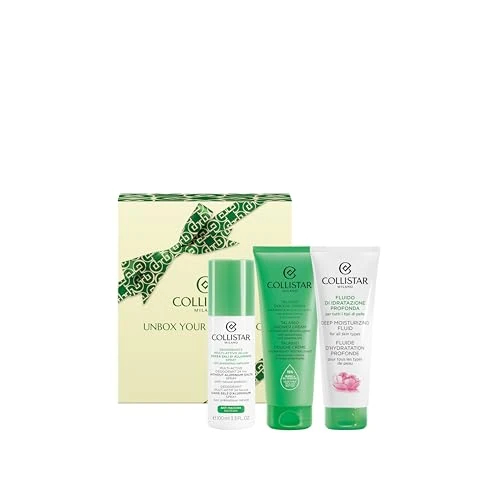 Collistar Gift Set Multiaktives 24 Stunden Deodorant 100 ml + Thalasso-Duschcreme 100 ml + feuchtigkeitsspendendes Fluid 100ml