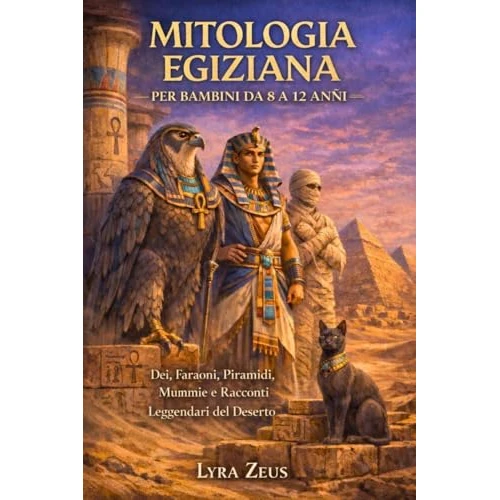 MITOLOGIA EGIZIANA PER BAMBINI DA 8 A 12 ANNI: Dei, Faraoni, Piramidi, Mummie e Racconti Leggendari del Deserto (Italian Edition)