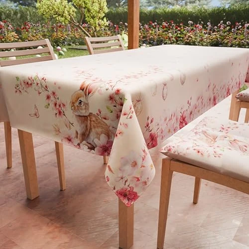 Offre limitée : PETTI Artigiani Italiani - Nappe Anti-Taches Rectangulaire (140 x 300 cm) Couvre-Table de Cuisine, Motif Cerisiers en Fleurs, X14 Places, 100% fabriquée en Italie de 34.90 € à 34.90 € (0.00% de remise)