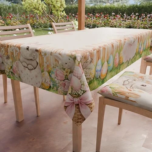 Zeitlich begrenztes Angebot: PETTI Artigiani Italiani - Fleckabweisende Tischdecke, für Küche, Oster34, X24 Plätze (140 x 450 cm), 100% Made in Italy von 87.06 € auf 6.46 € (92.58% Rabatt)