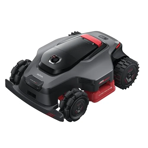 Offerta a tempo: MOVA LiDAX Ultra 2000 AWD Robot Tagliaerba 36V, senza RTK, Mappatura Assistita dall'IA, LiDAR 3D 360° + AI Dual Vision, Doppio Disco (6 lame ciascuno), Taglio Bordo <3 cm, Pendenze 80% - 18% da 2199.00 € a 1799.00 €