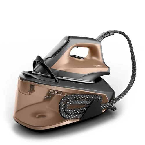 Oferta limitada: Rowenta Force Pro 300, Centro de planchado, Potencia de 2400 W, 110 g/min de vapor, Golpe de 320 g/min, 6,1 bar, Resultados profesionales, Planchado rápido y eficiente, VR5432F0 de 139.99 € a 139.99 € (ahorro 0.00%)
