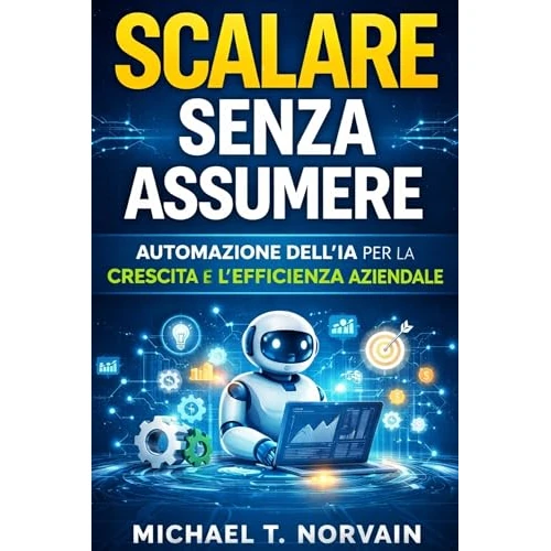 SCALARE SENZA ASSUMERE: Automazione dell'IA per la crescita e l'efficienza aziendale, (Scale with AI) (Italian Edition)