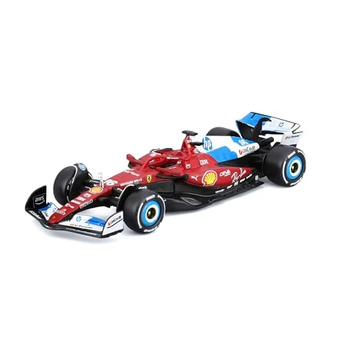 Offerta a tempo: Bburago - Ferrari SF-25 Livrea Miami #16 Charles Leclerc, Modellino Auto Diecast Scala 1:43, Replica Monoposto F1 GP Miami, Livrea Ufficiale Ferrari, Veicolo da Collezione, Età Consigliata 3+ Anni - 18% da 14.99 € a 12.30 €