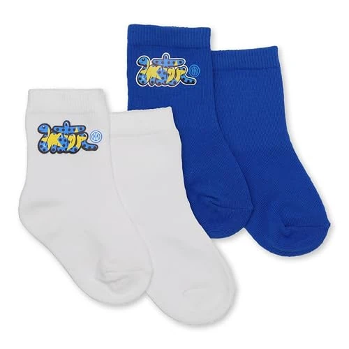 Offerta a tempo: Inter - Calzine Baby Snake Noenato, Calzini da Neonato, Prodotto Ufficiale, Taglia 21/22 - 14% da 4.34 € a 3.74 €