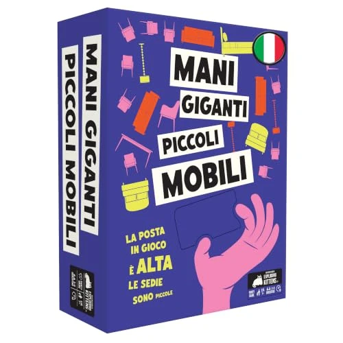 Oferta limitada: Asmodee – Manos Gigantes Pequeñas Móviles, Juego de Mesa, Juego de Cartas, Party Game, 7+ Años, 3-8 Jugadores, 10 min, Edición en Italiano de 26.21 € a 26.21 € (ahorro 0.00%)