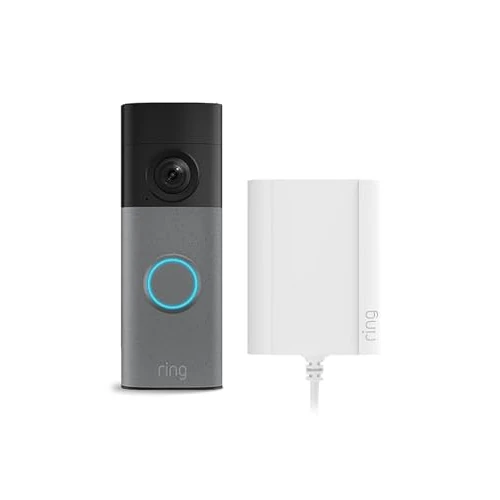 Offerta a tempo: Ring Wired Video Doorbell (ultimo modello) | Con alimentatore plug-in | Retinal 2K, zoom avanzato 6x | Ampio campo visivo | Prova gratuita di 30 giorni del piano di abbonamento Ring - 43% da 105.98 € a 59.99 €