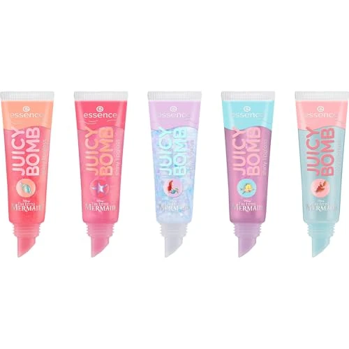 Offerta a tempo: essence Set lucidalabbra JUICY BOMB Disney THE LITTLE MERMAID, risultato immediato, lucida, brillante, traslucida (10ml) - 46% da 16.80 € a 8.99 €