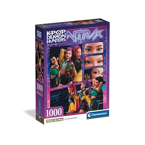 Tijdelijke aanbieding: CLEMENTONI PZL 1000 KPOP DEMON HUNTERS -2-COMPACT - 37125 van 13.99 € naar 12.94 € (8% korting)