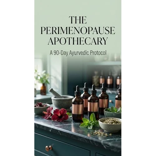 The Perimenopause Apothecary: A 90-Day Ayurvedic Protocol for Natural Hormone Balance, Hot Flashes, and Cooling Relief (English Edition)