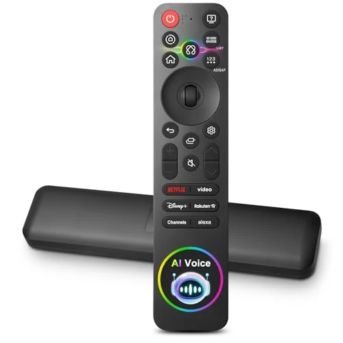 Oferta limitowana: Zamiennik pilota MR25GA dla LG AI Magic Remote – Kompatybilny z telewizorami LG Smart TV 2019–2025, z sterowaniem AI, wskaźnikiem i głosowym z 100.74 zł na 100.74 zł (oszczędź 0.00%)