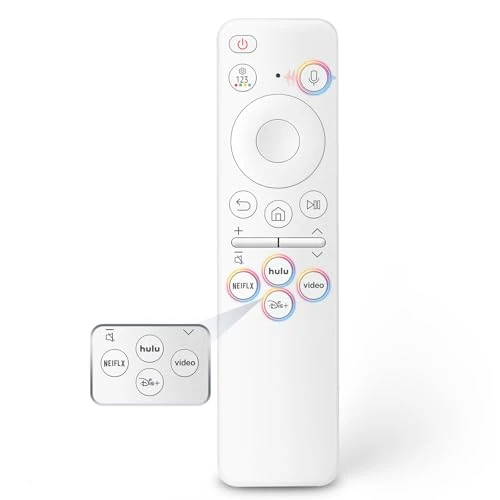 Zeitlich begrenztes Angebot: Aufladbare Ersatzfernbedienung für Samsung Smart-TVs mit Sprachfunktion von 26.99 € auf 26.99 € (0.00% Rabatt)