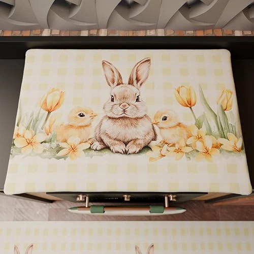 Oferta limitowana: PETTI Artigiani Italiani - Akcesoria do tekstyliów kuchennych, pokrowiec na kuchenkę 46 x 70 cm z mikrofibry, stylowa wielkanocna osłona kuchenki do gazu i indukcji, 26 30, 100% Made in Italy z 145.66 zł na 24.96 zł (oszczędź 82.86%)