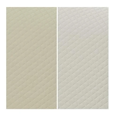 GX GARGIX Copridivano Trapuntato Double Face con Tasche Laterali – Salvadivano Reversibile, Protezione da Usura e Macchie (BEIGE/PANNA, 2 POSTI)