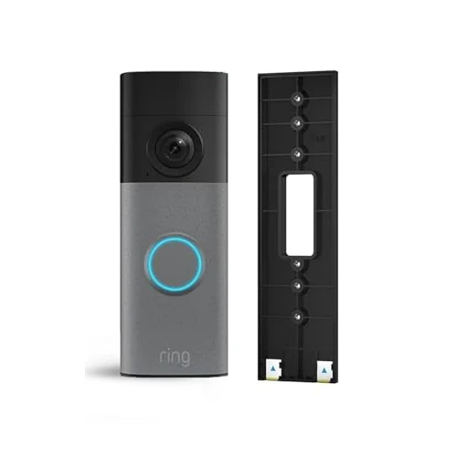Zeitlich begrenztes Angebot: Ring Battery Video Doorbell (neueste Gen.) + selbsthaftende Halterung | Kabellos | Retinal 2K | 6x-Zoom | Eingebauter Akku | 30 Tage Testphase für Ring-Abonnement von 119.98 € auf 64.99 € (46% Rabatt)