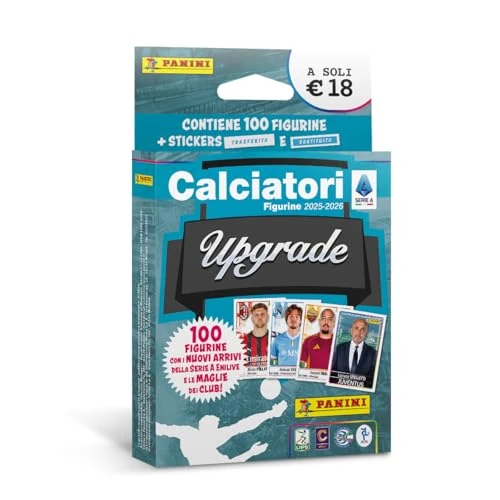 Calciatori Panini 2025-2026 - Upgrade Set [100 Figurine di Aggiornamento]