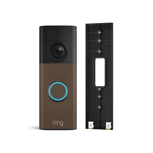Offerta a tempo: Ring Battery Video Doorbell (ultimo modello) + Supporto autoadesivo | Retinal 2K | Zoom 6x | Batteria integrata | Prova gratuita di 30 giorni del piano di abbonamento Ring - 8% da 119.98 € a 109.99 €
