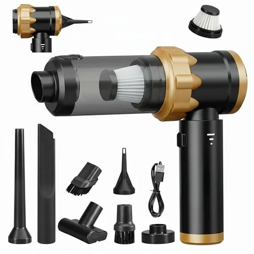 Grixz 22000 Pa handstofzuiger accu, autostofzuiger met borstelloze motor voor op kantoor