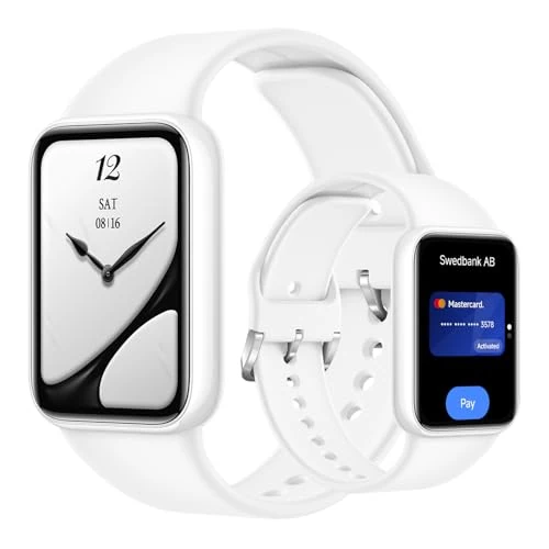 Offerta a tempo: XIAOMI Smart Band 10 Pro NFC, Fitness Tracker per Uomo e Donna, Display AMOLED 1,74", Sonno Migliorato, 21 Giorni di Autonomia, Android/iOS, 150+ Sport, GNSS, 5ATM,Bianco Ceramica - 17% da 119.99 € a 99.99 €