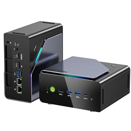 Offerta a tempo: GMKtec K12 Ryzen 7 Mini PC Gaming Oculink AMD R7 H 255 (versione migliorata 8745HS) 32 GB DDR5 RAM 1 TB SSD, Mini computer Radeon 780M grafica, espansione archiviazione 3X M.2 2280, Dual NIC 2.5G, H - 0.00% da 923.96 € a 923.96 €
