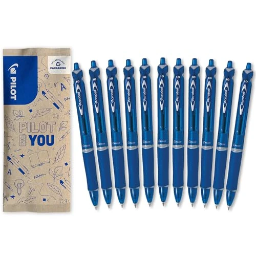 Offerta a tempo: PILOT - 10+1 OMAGGIO Acroball - Penna a Sfera Retrattile - Blu - 0.00% da 15.61 € a 15.61 €