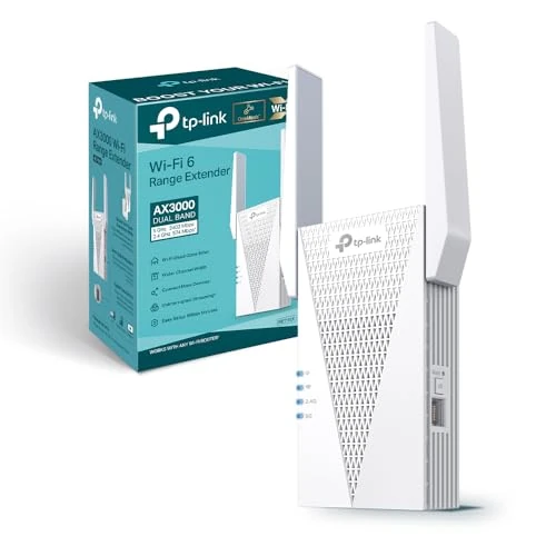 Oferta limitada: TP-Link RE715X - Repetidor WiFi 6 AX3000 Mesh Doble Banda, Amplificador WiFi Alta Velocidad hasta 3000 Mbps, Puerto Gigabit, Compatible OneMesh, Cobertura Total Hogar de 69.99 € a 59.99 € (ahorro 14%)