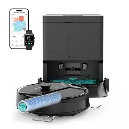 Offerta a tempo: Lefant M210PRO OMNI Robot Aspirapolvere Lavapavimenti con Mappatura, Rullo Autopulente, 18000Pa, Lavaggio Acqua Pulita, Laser dToF, PSD 2.0, Evita Tappeti, Silenzioso, WiFi 2.4G/5G/Alexa/APP, Compatto - 67% da 999.99 € a 329.99 €