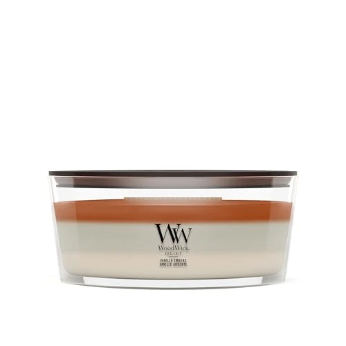 Offerta a tempo: WoodWick Candela profumata | Candela Ellisse | Vanilla Embers | Regali Perfetti per Donne - 0.00% da 41.99 € a 41.99 €