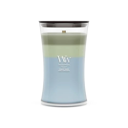 Limited-time offer: WoodWick Scented Candle | Large Hourglass Candle | Verdant Woods | Perfect Gifts for Women from $78.09 to $23.36 (save 70.09%)