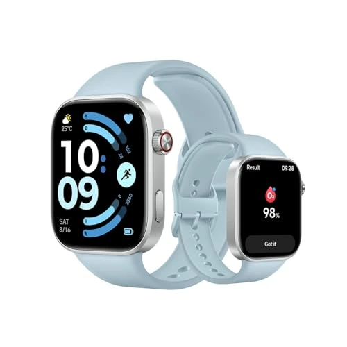 Offerta a tempo: XIAOMI Redmi Watch 6, Smartwatch Uomo Donna, Activity Tracker AMOLED 2.07'' con Monitoraggio di Frequenza Cardiaca, 150+ modalità sportive, Autonomia 24 giorno, 5ATM, GPS, Android&iOS, Blu - 17% da 119.99 € a 99.99 €