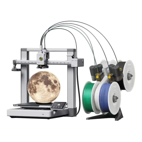 Tijdelijke aanbieding: Bambu Lab A1 Combo 3D-printer met ledlampen, hoge precisiekwaliteit van 399.00 € naar 399.00 € (0.00% korting)