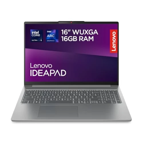 Offerta a tempo: Lenovo IdeaPad Slim 5i Notebook 16" IPS Intel Core Ultra 5 135H, 16GB RAM DDR5, 512GB SSD, Tastiera retroilluminata e chassis in alluminio, Windows 11, Laptop per Lavoro, Studio e Multitasking - 19% da 799.00 € a 649.00 €