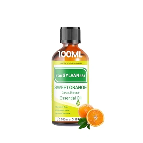 Offre limitée : FORSYLVANEST Huile Essentielle d’Orange Douce 100ml, huile parfumée polyvalente avec arôme fruité pour massage, entretien des cheveux et des ongles, ainsi que pour ajouter au bain de 7.99 € à 7.99 € (0.00% de remise)