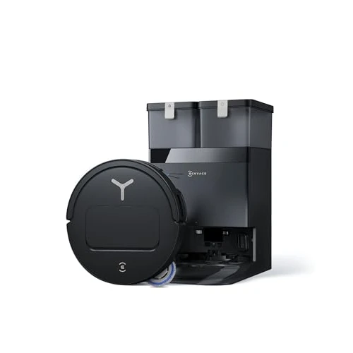 Offerta a tempo: ECOVACS Robot aspirapolvere lavapavimenti DEEBOT T50 OMNI Gen3, 25.000 Pa, spazzola laterale e mocio a estensione, ZeroTangle 3.0, AIVI 3D 3.0, stazione OMNI All-in-One, lavaggio a 75 °C, 81 mm, Nero - 23% da 499.00 € a 385.00 €