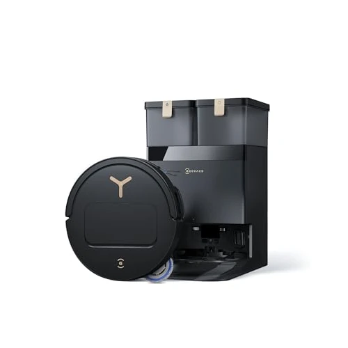 Offerta a tempo: ECOVACS DEEBOT T50 PRO OMNI Gen3 Robot Aspirapolvere Lavapavimenti, spazzola laterale e mocio a estensione, 25.000 Pa, AIVI 3D 3.0, detergente automatico, lavaggio a 75 °C, asciugatura, 81 mm, Nero - 17% da 599.00 € a 499.00 €