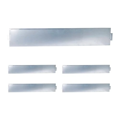 Offerta a tempo: Relaxdays Bordura, Set da 5, HxB: 18 x 100 cm, Acciaio zincato, Flessibile per aiuole e Prato - 0.00% da 17.99 € a 17.99 €