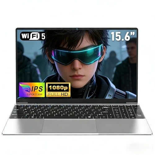 Offre limitée : NAIKLULU Ordinateur Portable 2026 15,6 Pouces, Processeur M3-6Y30, 16GB RAM 512GB SSD Laptop Pc Portable, Écran Full HD 1920x1080P, Batterie 5000mAh, Webcam Intégrée, WiFi 5, Emplacement Carte TF de 342.94 € à 399.99 € (-16.64% de remise)
