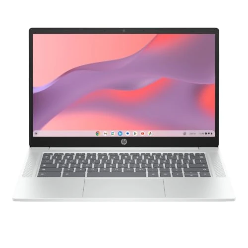 Offerta a tempo: HP Chromebook 14a-nf0000slx, Notebook, Intel Processor N100, 4GB RAM, 128 GB, Grafica integrata, Display 14 FHD IPS Antiriflesso 300 nits, Laptop, ChromeOS, Portatile, Argento - 7% da 289.99 € a 269.99 €