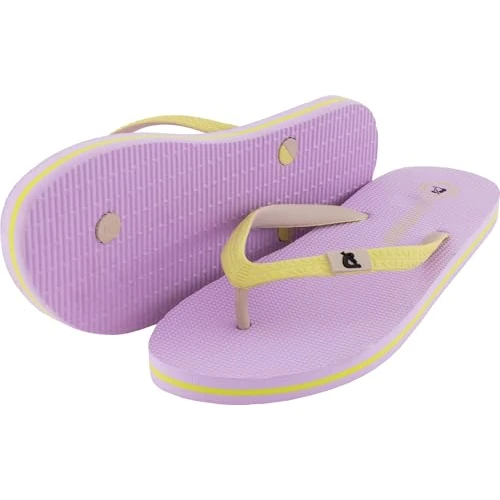 Offerta a tempo: Cressi dal 1946-Flip Flops St Tropez-Eleganti Ciabatte Infradito Donna, Spiaggia Mare Piscina Palestra Tempo Libero, Rapida Asciugatura, Ammortizzanti Soft Antiscivolo-Lilla/Lime-41/42 EU - 25% da 19.99 € a 14.99 €