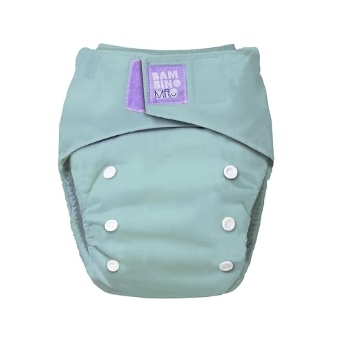 Offerta a tempo: Bambino Mio, Rivoluzionario Pannolino di Stoffa Riutilizzabile - AZZURRO ACQUA - pannolino lavabile - 38% da 24.99 € a 15.50 €