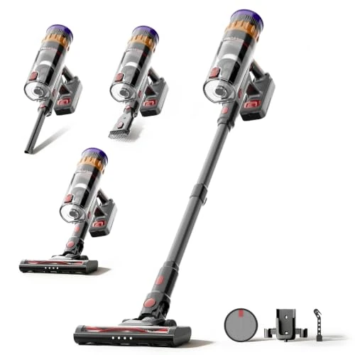 Offerta a tempo: Lefant V1 Aspirapolvere Senza Fili 40000Pa, Scopa Elettrica con LED Touch - 68% da 339.99 € a 109.99 €