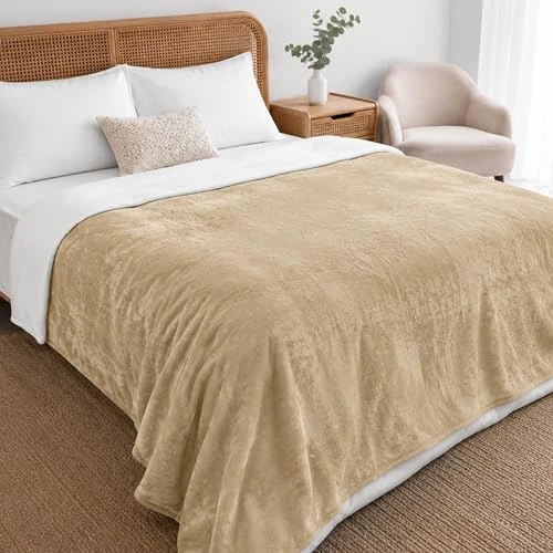 Offerta a tempo: Twinzen Coperta Impermeable Cani 218x274 cm - Copridivano Pile Sherpa - 41% da 55.99 € a 32.99 €