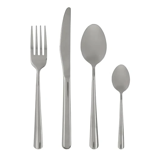 Tijdelijke aanbieding: Tognana Element Bestekset, 24-delig, roestvrij staal 18/0, zilver van 29.16 € naar 29.16 € (0.00% korting)