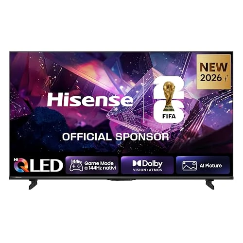 Offerta a tempo: Hisense Smart TV QLED 144Hz 75" 4K 75E7S PRO - 46% da 1299.00 € a 699.00 €