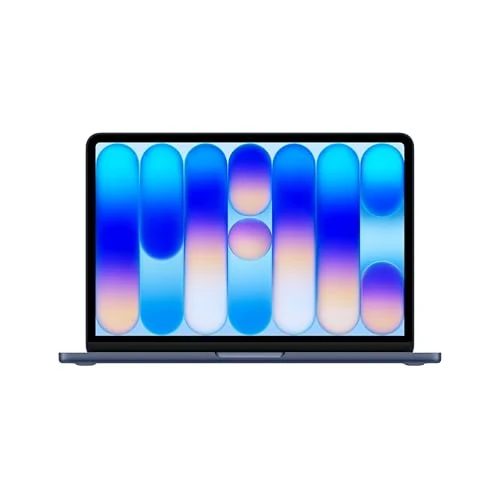 Apple MacBook Neo 13'' con chip A18 Pro: progettato per l’AI e Apple Intelligence, display Liquid Retina, 256GB di archiviazione SSD, videocamera FaceTime HD a 1080p – Indaco